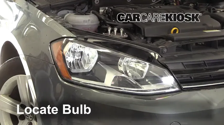 2015 Volkswagen Golf SportWagen TDI S 2.0L 4 Cyl. Turbo Diesel Lights Turn Signal - Front (replace bulb)